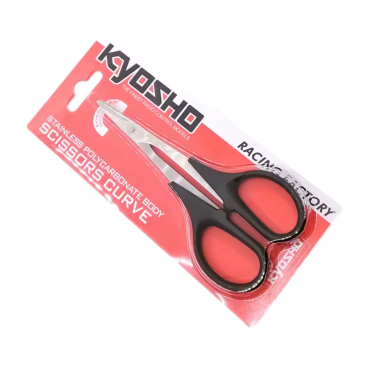 TESOURA DE PONTA CURVA PARA CORTE DE BOLHA CARROCERIA DE LEXAN / POLICARBONATO KYOSHO KYO 36262